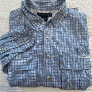 ExOfficio Air Strip Lite Long Sleeve Fishing Shirt Men’s Large